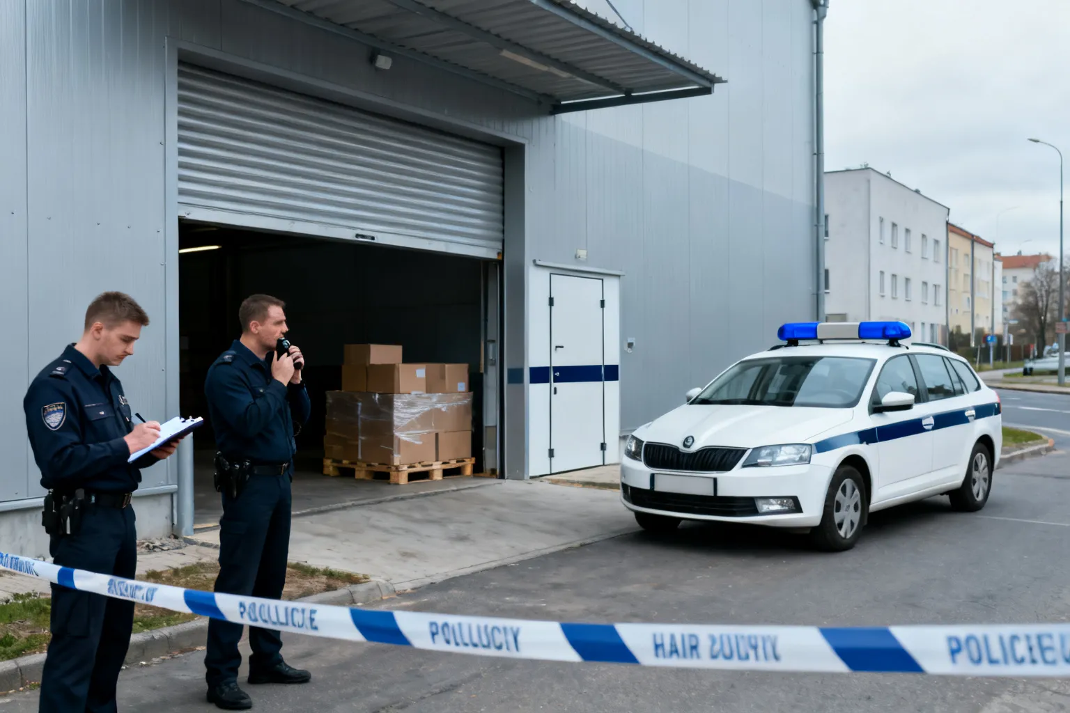 Zatrzymano 3 osoby w sprawie włamań do hurtowni włosów. Straty ponad milion zł