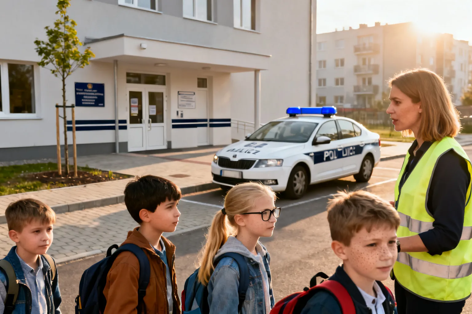 Uczniowie SPARTAKUSA zwiedzili siedzibę Komendy Miejskiej Policji w Gdańsku