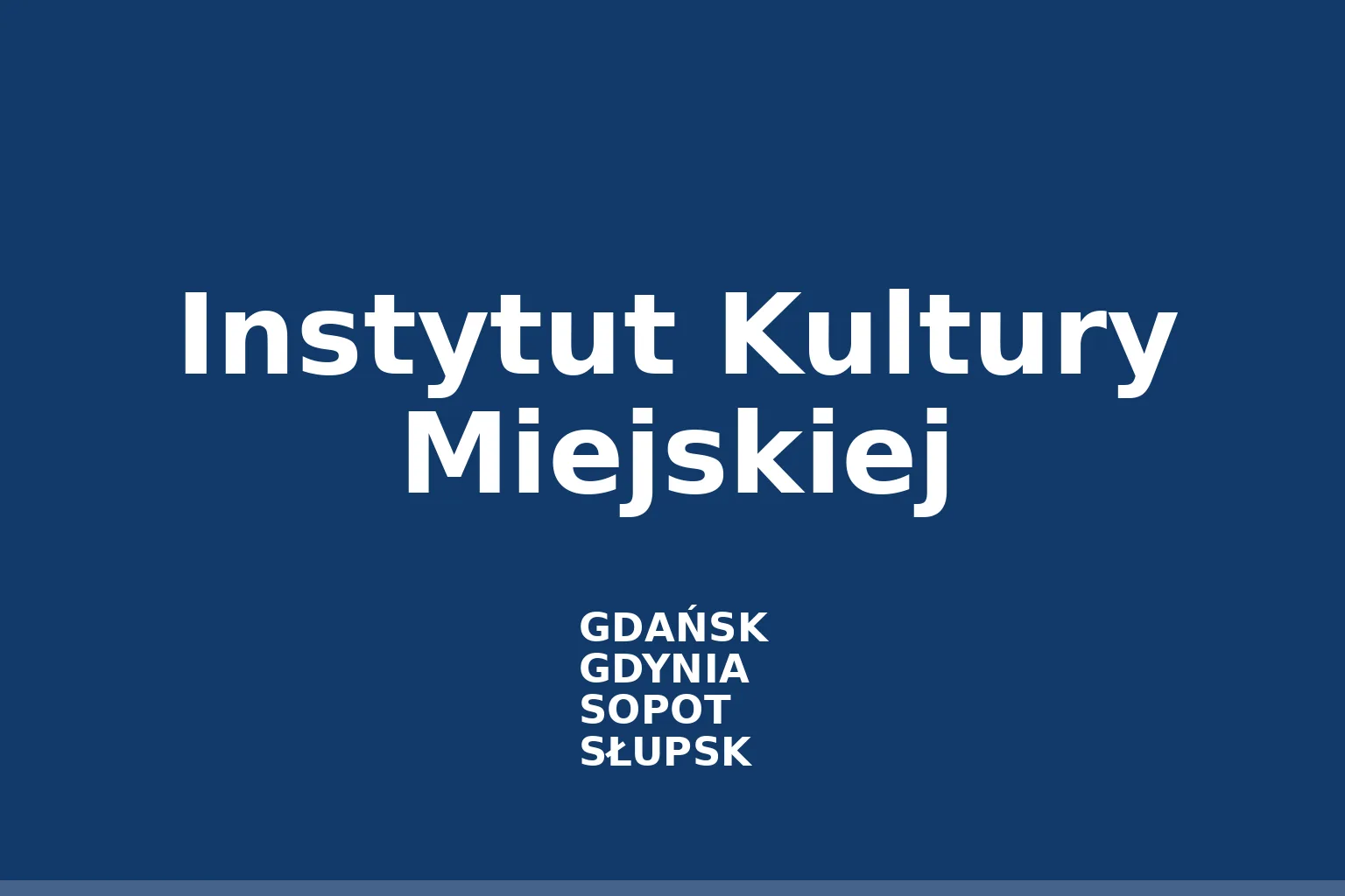 Instytut Kultury Miejskiej