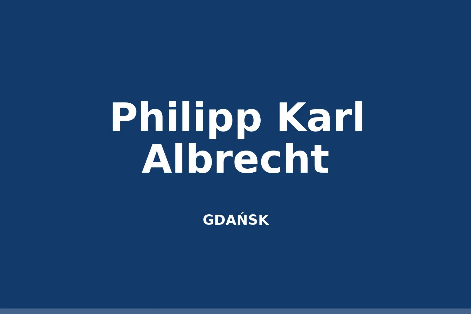 Philipp Karl Albrecht