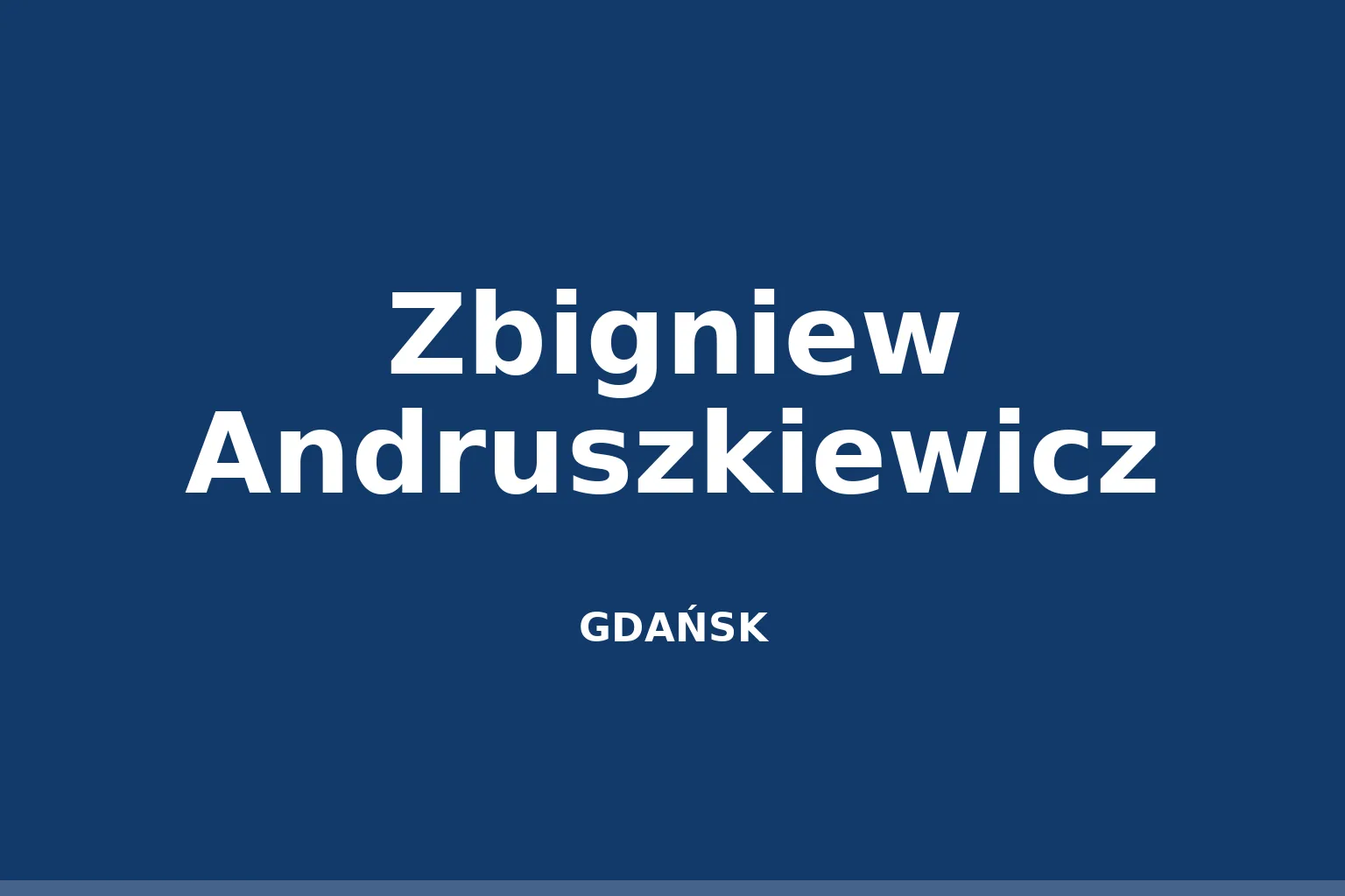 Zbigniew Andruszkiewicz