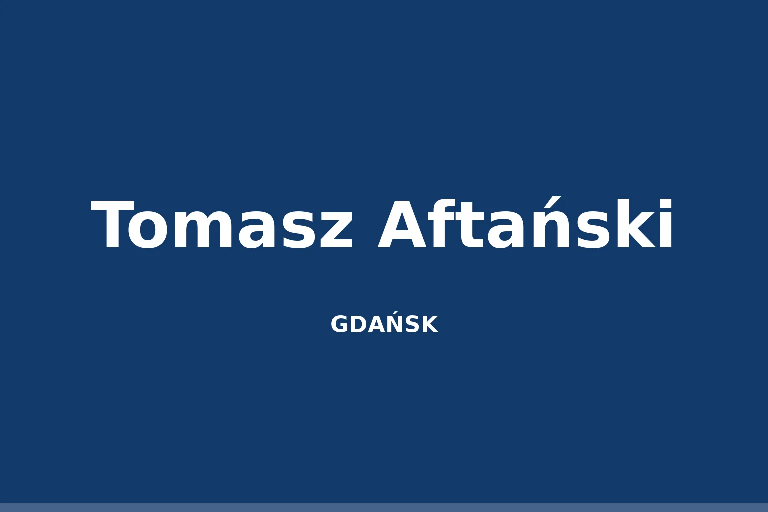 Tomasz Aftański