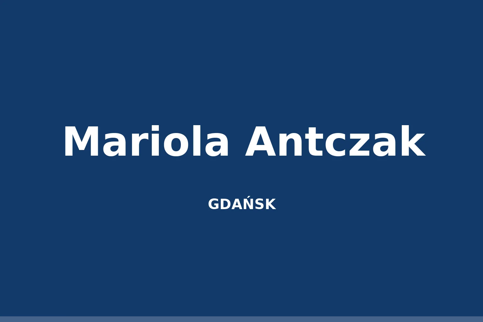 Mariola Antczak